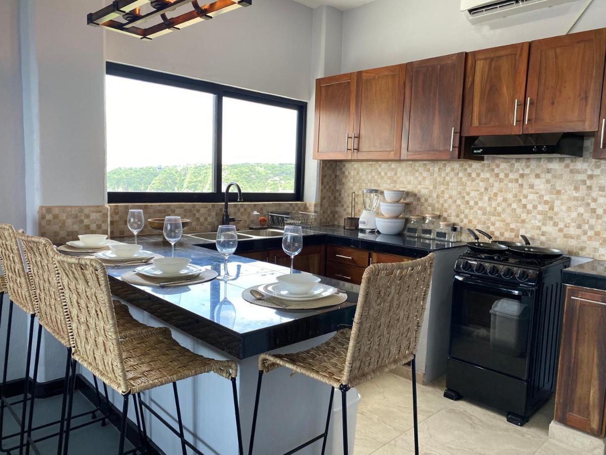 Puerto Ángel Casa Vista Del Rey 아파트 외부 사진